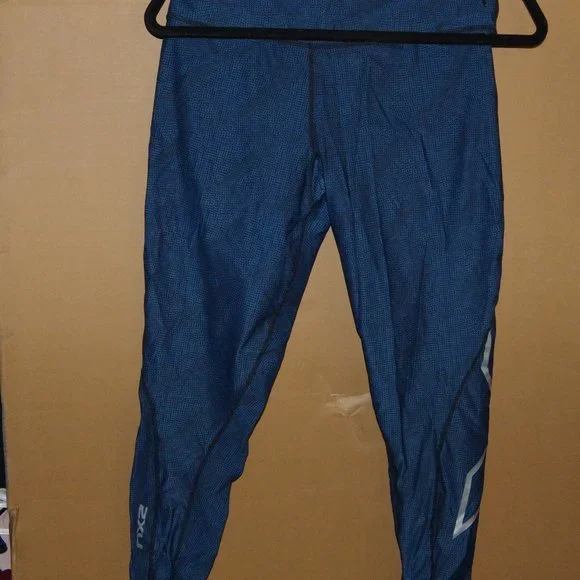 2XU Mid Rise Print 7/8 Compression Tight - Picture 3 of 3